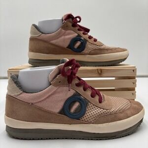 Aro Pink Suede Leather Sneakers EU 38